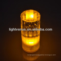 Transparent crystal rechargeable LED Party Table Light